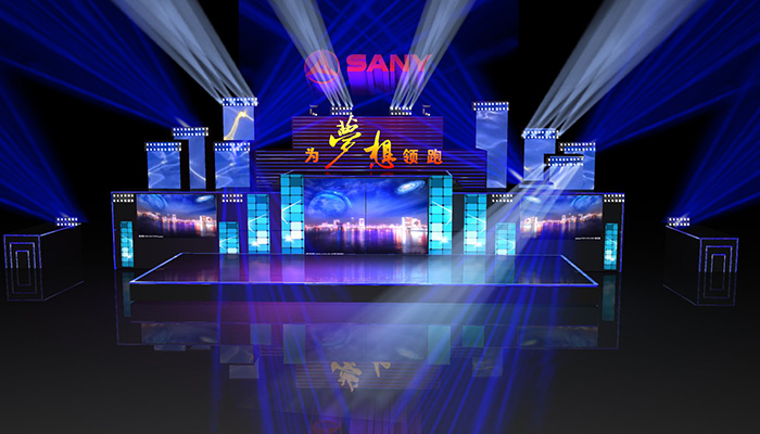 為夢想領跑舞臺效果圖